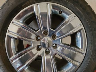 2018 GMC rims and tires