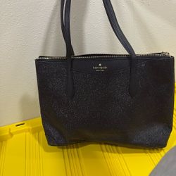 black kate spade bag 