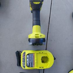 RYOBI DRILL 18V LITHIUM HP BRUSHLESS WITH BATTERY AND CHARGER 