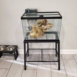 20g Tall Aquarium With Stand And Filter
