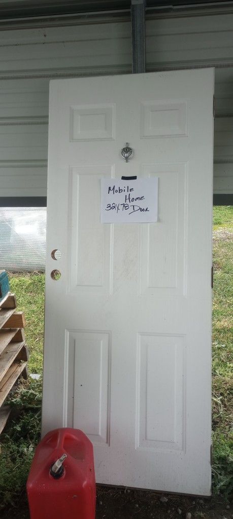 New Mobile Home Door