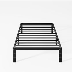 Black Twin Metal Bed Frame