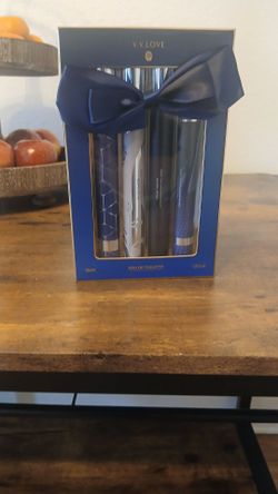V.V. Love eau de toilette men's natural cologne 4 peice set