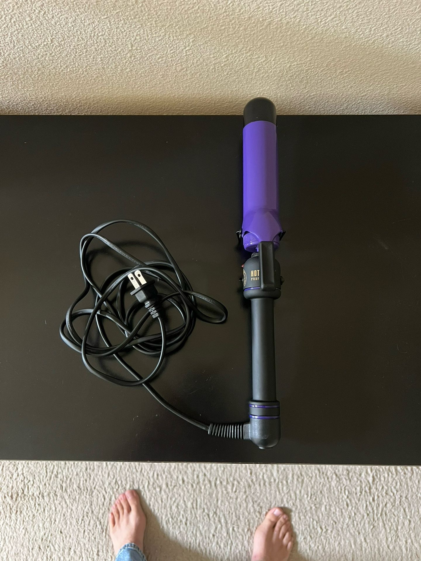 Hot Tools Professional Ceramic Curling Iron Purple