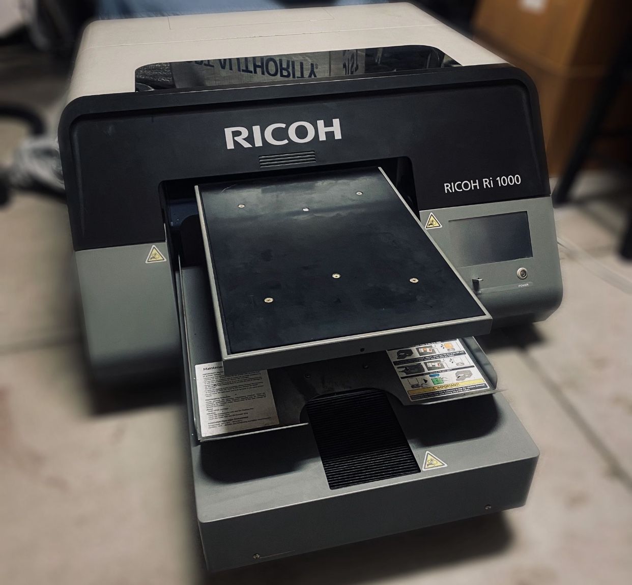 Ricoh Ri1000 Direct To Garment (DTG) Printer