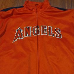 Vintage Anaheim Angels Zipper Jacket Size XL Adults 