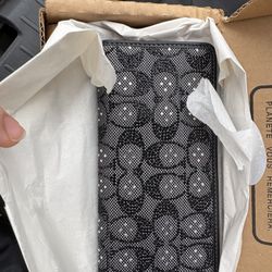 Essential Slim Wallet In Crystal SignatureX Jacquard