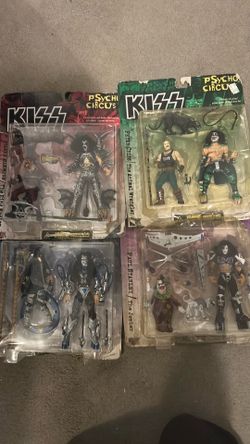 Kizz psycho circus action figures