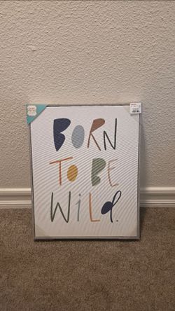 Born To Be Wild Wall Decor