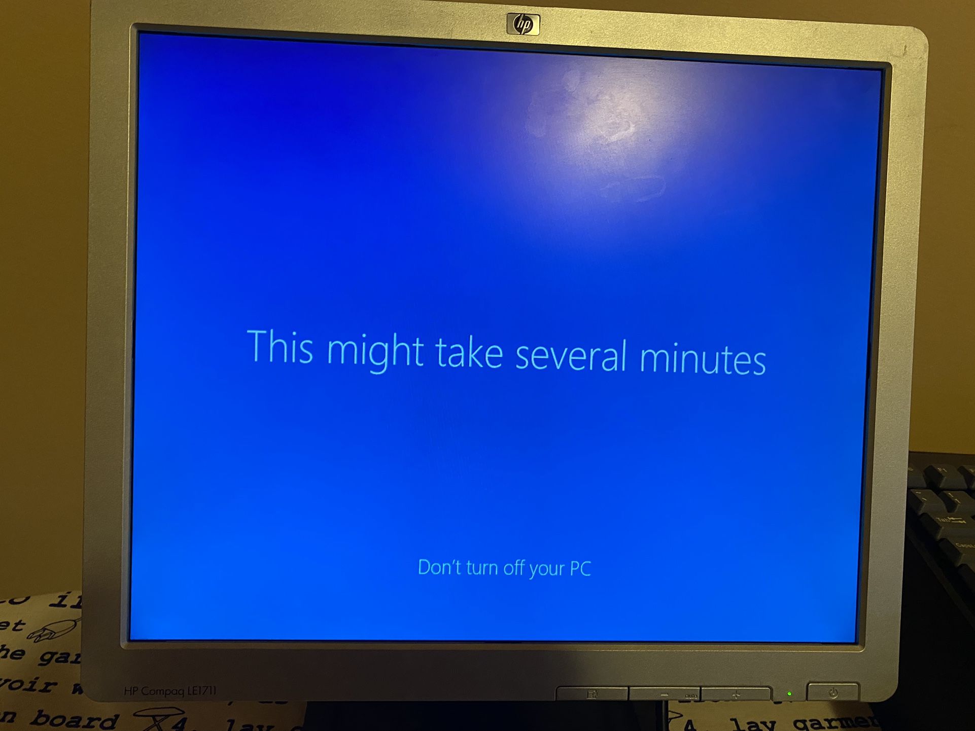 Hp Monitor,keyboard And Mouse