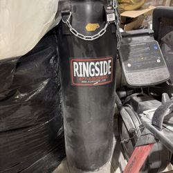 Ringside 100-pound Powerhide Boxing Punching Heavy Bag (Soft Filled) Black, 100 LBS