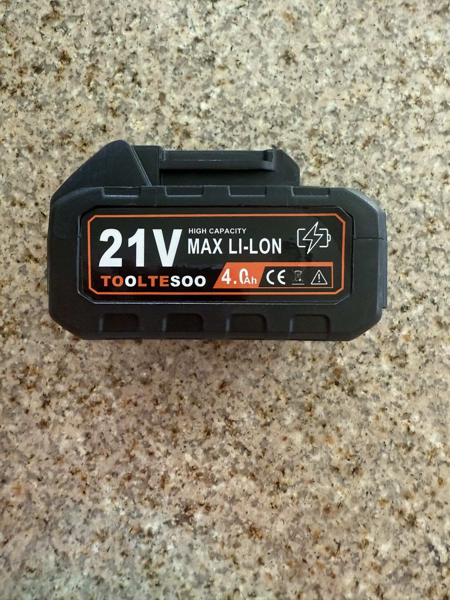 21v High Capacity Max Li-Lon 4.0 Ah Tooltessoo Replacement Battery For Power Tools