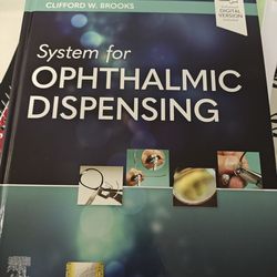 Opthalmic dispensing book