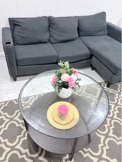 Sofa and middle table