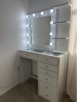 White Vanity