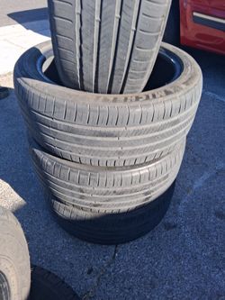 🚛4 TIRES SET 255/45/20 MICHELIN