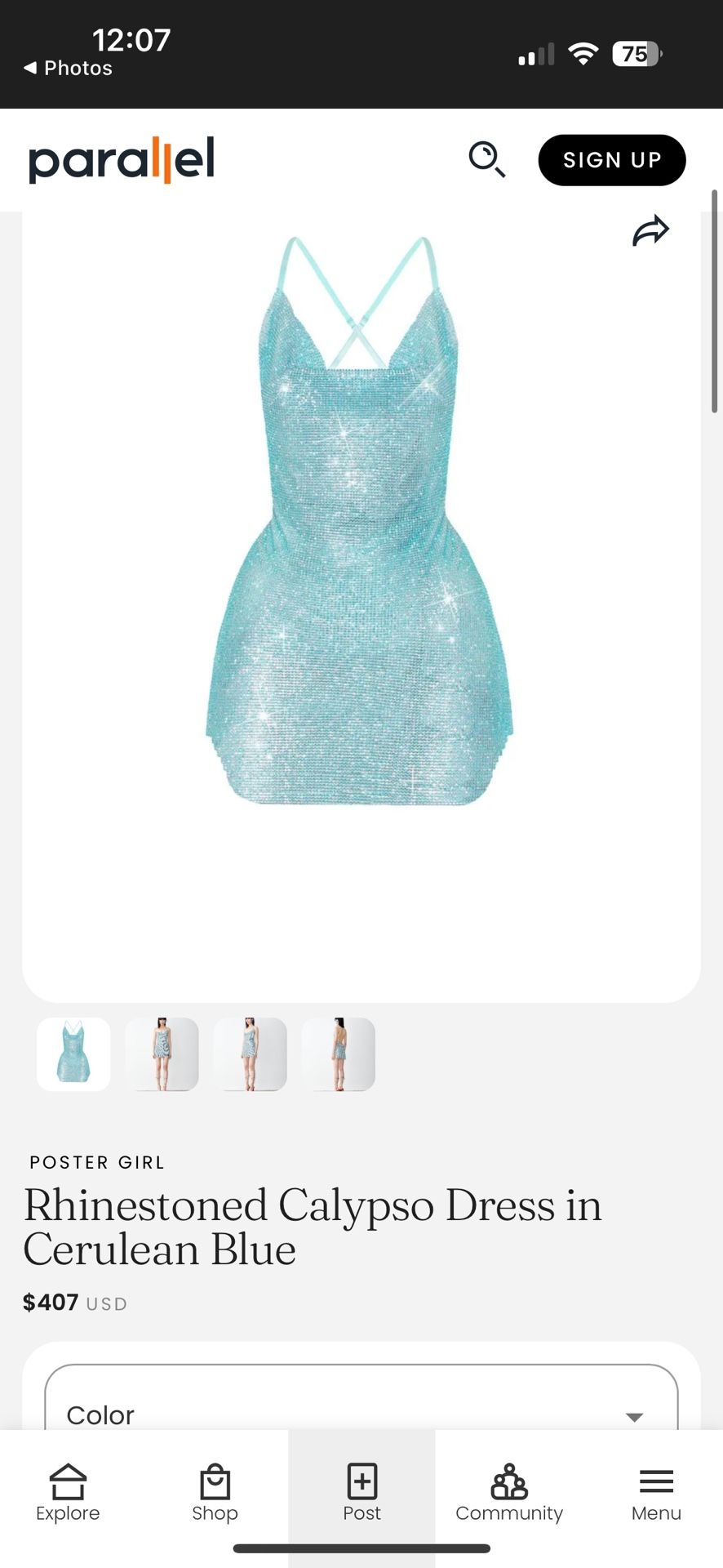 POSTER GIRL DRESS