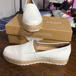 DrScholl’s Size 10M White Women’s Shoes - NEW