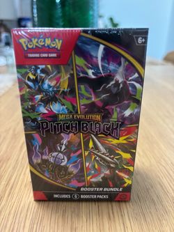 Pokémon TCG Mega Evolution Pitch Black Booster Bundle Sealed