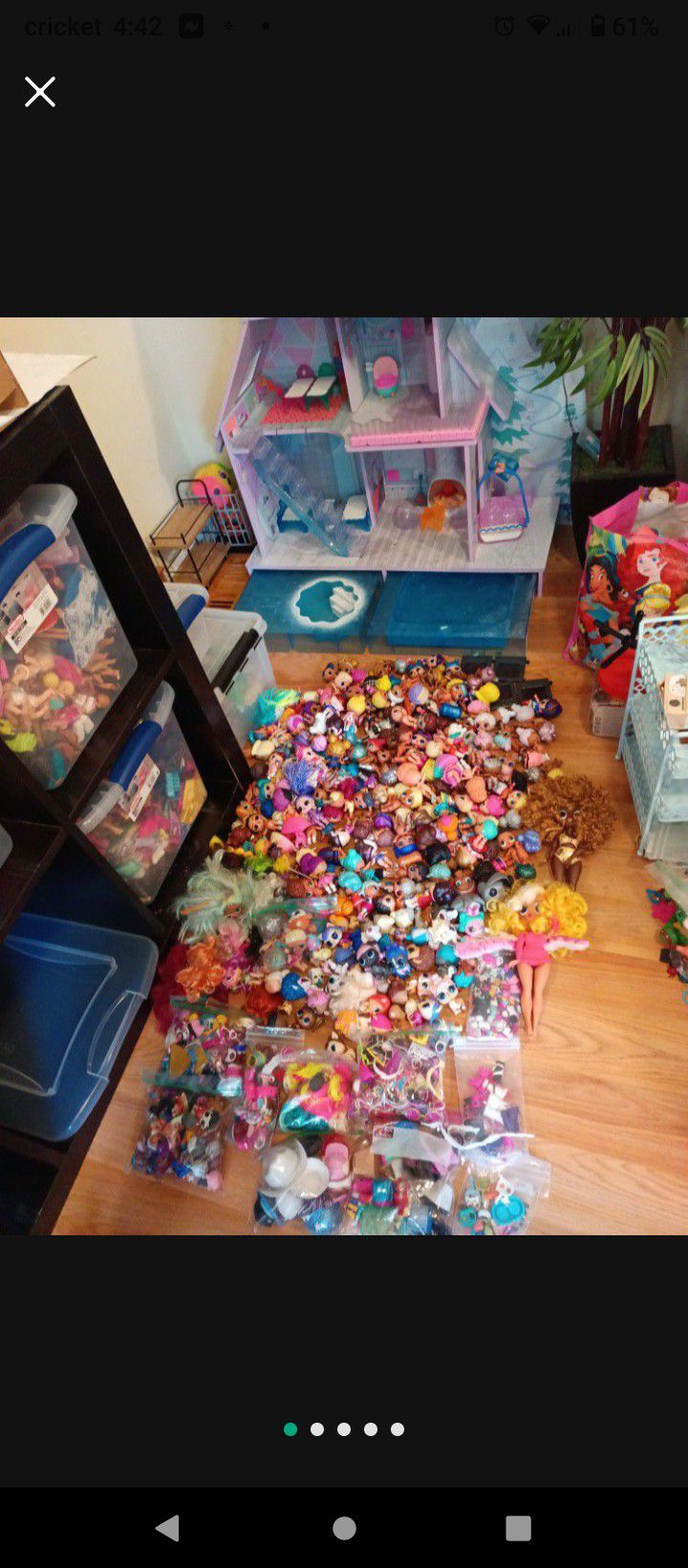 LOL House And Lots Of Dolls And Accessories
