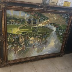 Vintage original Wood Frame