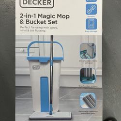 Black And Decker Mop And Bucket