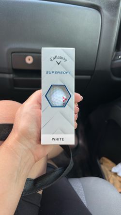Callaway Supersoft 3 Pack Golf Balls White