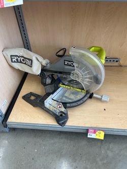 Ryobi Miter Saw with Dust Bag