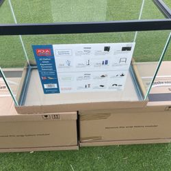 20 Gallon Glass Aquarium Terrarium 