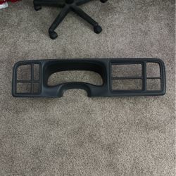 Din 1 1/2 Chevy Truck Bezel, Fits 02-06 GM