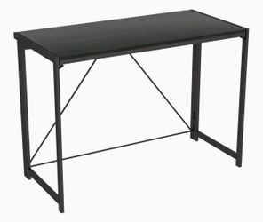 NEW Folding Desk with Black Frame