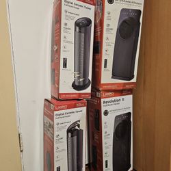 NEW EACH FOR SALE LASKO HEATERS FULL BIG ROOM NEW MODELS,ECO ELECTRIC SAVER,ROTATE,OSCILLATOR, DIGITAL INCLUDING REMOTE CONTROL FOR ANY QUESTION TEXT 