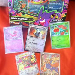 Pokémon - Mega Gengar + Few Singles $25 For All