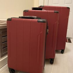  Mother’s day’s sales —-Brand New Hardshell 3-piece Luggage Set