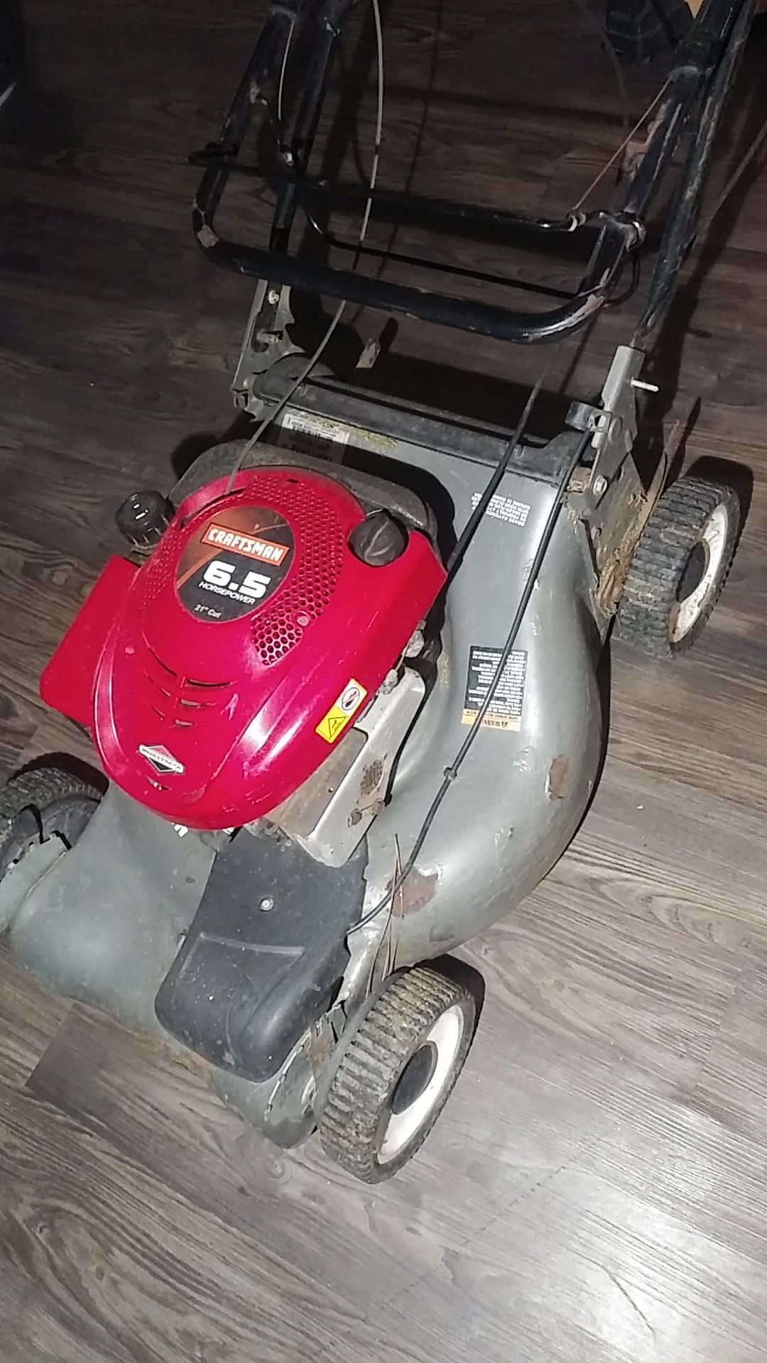 Craftsman 6.5horsepower 21" cut