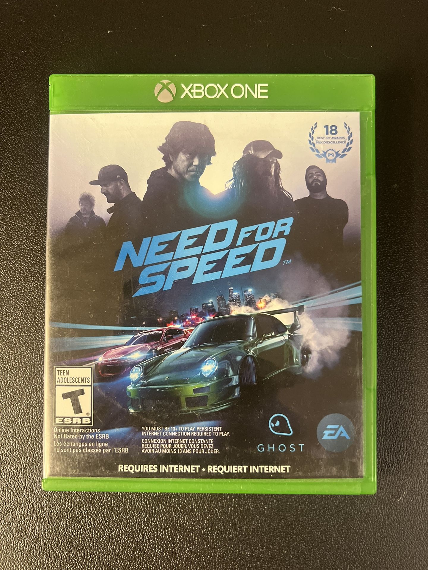 Need for Speed (Microsoft Xbox One, 2015) Complete and Tested