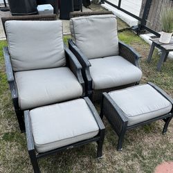 Hampton Bay Chairs And Ottomans
