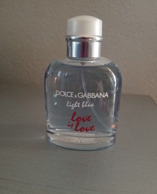 DOLCE & GABBANA LIGHT BLUE LOVE IS LOVE POUR HOMME 4.2OZ/125ML NEW NO BOX