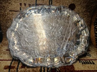 Silver Vintage Tray