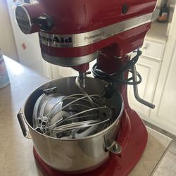 Kitchenaid Pro Mixer & Attachments