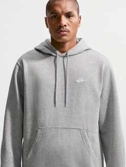 Gray Nike pullover hoodie brand new size L