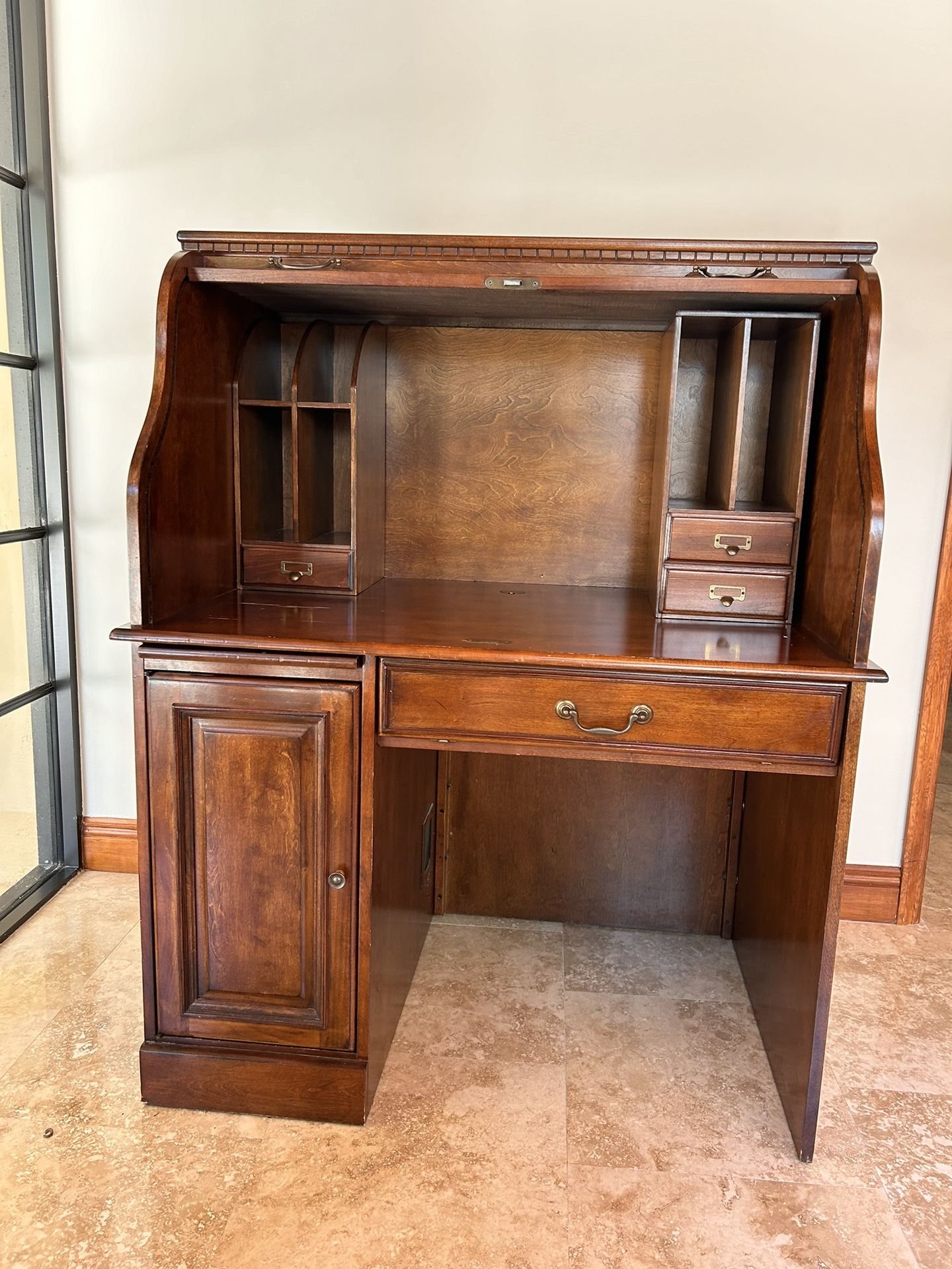 Antique Desk with Roll top (All original)