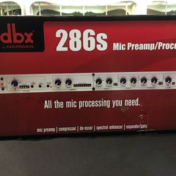 Dbx 286s Mic Pre Amp