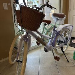 24 inch Cruiser Bike w/ Front & Rear Baskets for sale
