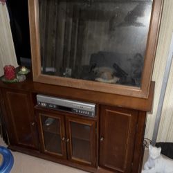 Antique Mahogany Wall Mirror