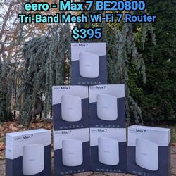 eero-Max 7 BE20800 Tri-Band Mesh Wi-Fi 7 Router