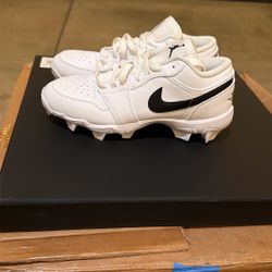 🔥 BRAND NEW Air Jordan 1 Baseball Cleats - Size 5Y - ONLY $50! 🔥
