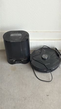 iHome vaccum robot with mop and self empty dirt feature