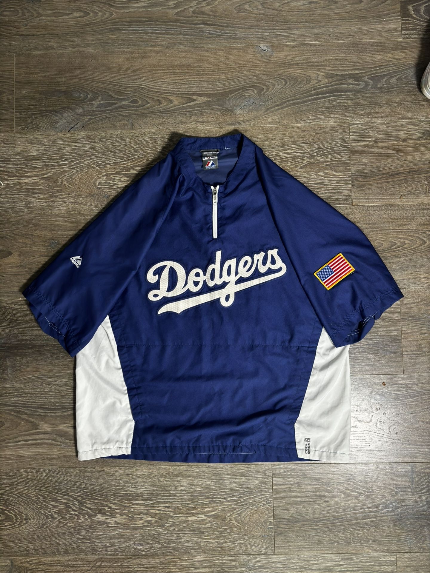Y2K Dodgers Warm Up Jersey (Blue) Size L