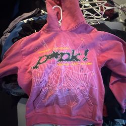 Pink Spider hoodie